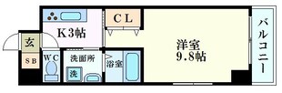 フェリーチェグランデ舟入中町の物件間取画像